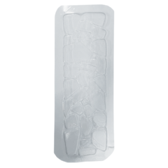 Kit 6 Moldes de PET Para Vaciado de Pared de Piedra Diseño Piedra De Rio Fachaleta Vaciado de Yeso, Resina, Hormigón o Cemento - Innomoldex