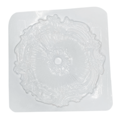 Molde De PET Para Decoración Rosetón Halo 3D Para Vaciado de Yeso, Cemento, Concreto, Hormigón o Resina - comprar en línea