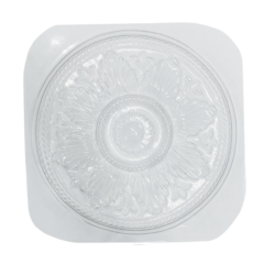 Molde De PET Para Decoración Rosetón Hoja 3D Para Vaciado de Yeso, Cemento, Concreto, Hormigón o Resina - comprar en línea