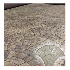 Imagen de MOLDE PARA CONCRETO ESTAMPADO MODELO/DISEÑO ABANICO PARA PARED O PISO DE CEMENTO, HORMIGÓN, ESTUCO, MORTERO,CONCRETO