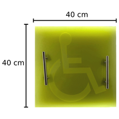 MOLDE PARA ESTAMPADO DE PARED DE RESINA DE POLIURETANO DISEÑO DISCAPACITADOS PARA PARED O PISO DE CEMENTO, HORMIGÓN O CONCRETO en internet