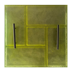 MOLDE PARA ESTAMPADO DE PARED DE RESINA DE POLIURETANO DISEÑO REHILETE PARA PARED O PISO DE CEMENTO, HORMIGÓN O CONCRETO - comprar en línea