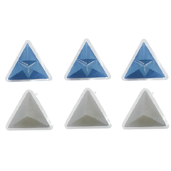 Kit de 6 Moldes de PET Triángulo Panel Decorativo 3D Para Vaciado de Yeso, Cemento, Concreto, Hormigón o Resina en internet