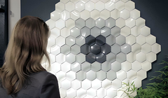 Kit de 8 Moldes de PET Hexágono Panel Decorativo 3D Para Vaciado de Yeso, Cemento, Concreto, Hormigón o Resina - tienda en línea