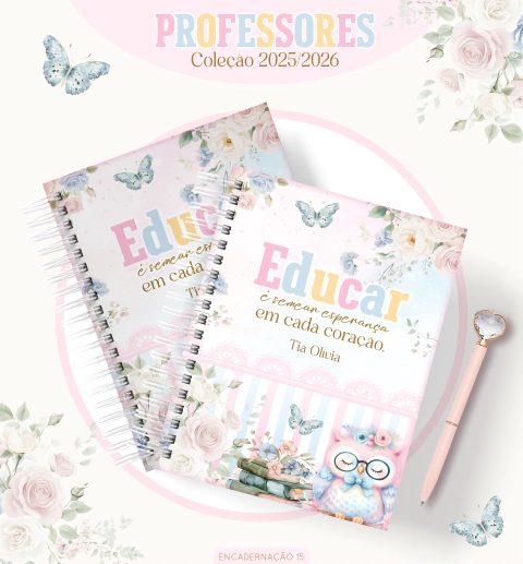 Encadernação Dia dos Professores 2025 - Arquivo Digital - comprar online