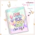 Capa do caderno "Completão Profissão Decoradora" com balões coloridos e lettering estilizado em fundo pastel.