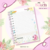Agenda Escolar Stitch Menina - Arquivos Encadernação - Arquivos Digitais By Giovanna