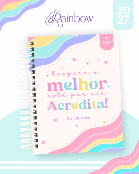Kit Encadernação Rainbow 2027 – Arquivo Digital