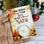 Cartão com vela decorativa de Natal, apresentando a frase "Que Jesus traga luz ao seu Natal".