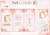Convite de 15 anos personalizado, com decoração em rosa e detalhes em dourado, apresentando informações da festa.