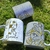 Kit Digital Artes Canecas Alfabeto Margarida