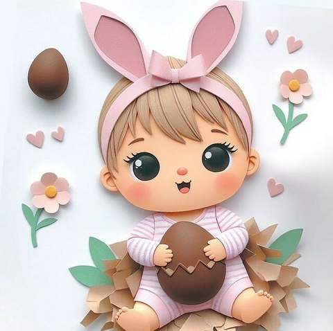 topo-de-bolo-menina-páscoa-camadas