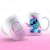 Arte Caneca Stitch Alfabeto Rosa e Roxo - Png na internet