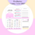 Agendas Profissões Femininas Candy Color na internet