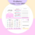 Agendas Profissões Femininas Candy Color - Arquivos Digitais By Giovanna