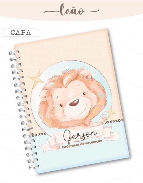 caderneta-infantil-leão