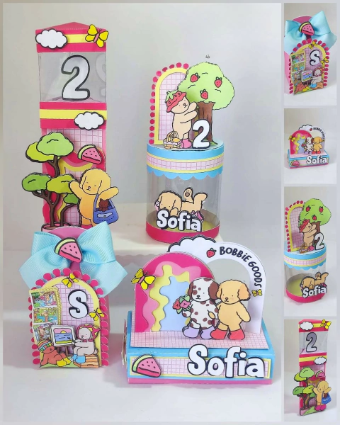 Arquivo de Corte Festa Bobbie Goods Luxo - Studio e pdf