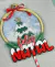 Arquivos de Corte Topo de Bolo Feliz Natal Arvore No Circulo