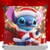 Arte Sublimação Almofada Stitch Natal