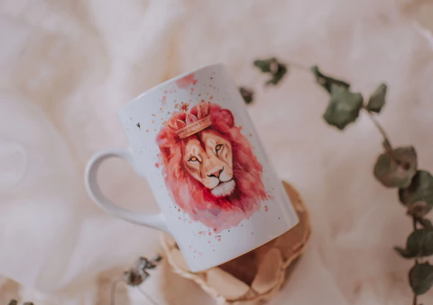 arte-digital-para-caneca-leão