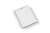 Capa de um caderno espiral com folhas em branco pontilhadas, com o título "Anotações" na parte superior.