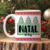 Artes Canecas Natal em Linhas - Png