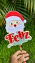 Arquivos de Corte Topo de Bolo Rosto Papai Noel 01