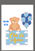 Arquivo de Corte Topo de Bolo Chá Bebê Urso Em Camadas - comprar online