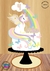 Arquivo de Corte Topo de Bolo Unicornio 01