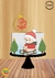 Topo de Bolo Ursinho De Natal 01