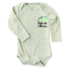 Body manga longa de algodão egípcio Vale dos Alecrins - comprar online
