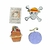 Pines Coleccionables One Piece Monkey D. Luffy 4 Pack Geek Industry - comprar en línea