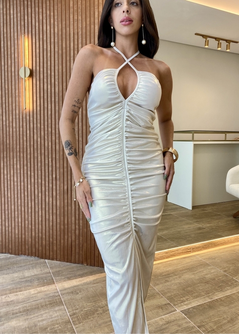 VESTIDO PEROLADO - comprar online