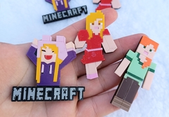 Menina Minecraft