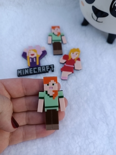 Menina Minecraft - WA Atelier