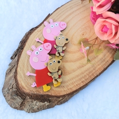 Peppa Pig com Teddy na internet