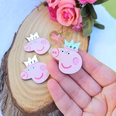 Cabeça Peppa Pig Fada com Coroa - comprar online
