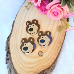 Urso rosto - Masha e o Urso