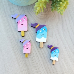 Picolé de Halloween