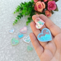 Coração - Com Glitter - comprar online