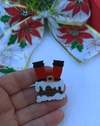 Papai Noel Caindo na Chaminé