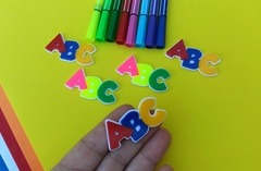ABC Sobreposição Colorido - comprar online