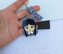 Chaveiro Mochila Wandinha