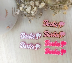 Palavra Barbie com Silhueta - comprar online