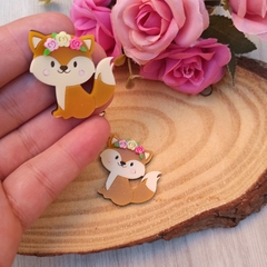 Raposa com Flores - comprar online