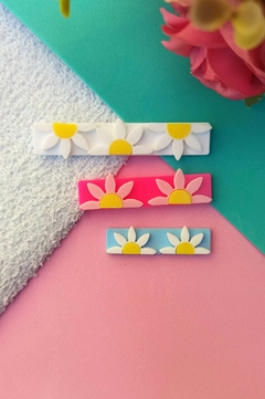 HAIR CLIP MEIA MARGARIDAS