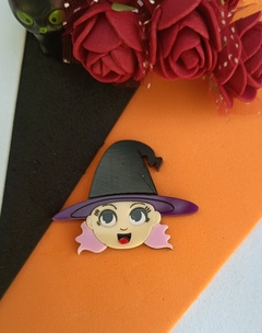 Cabeça Bruxinha Halloween - comprar online