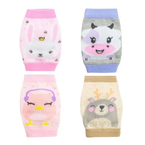 Joelheira antiderrapante pimpolho menina