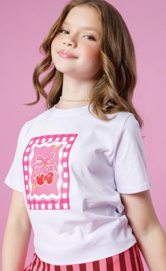 Conjunto Juvenil Alícia Cerejinha - comprar online