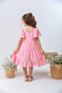 Vestido Luna rosa bebê - comprar online